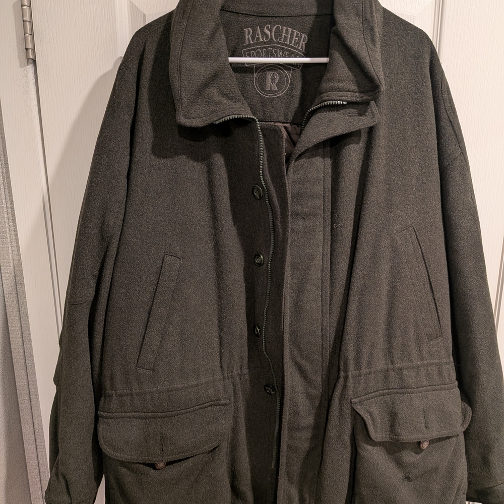 Men's Rascher‎ Field Coat XL/XXL Made In Germany
